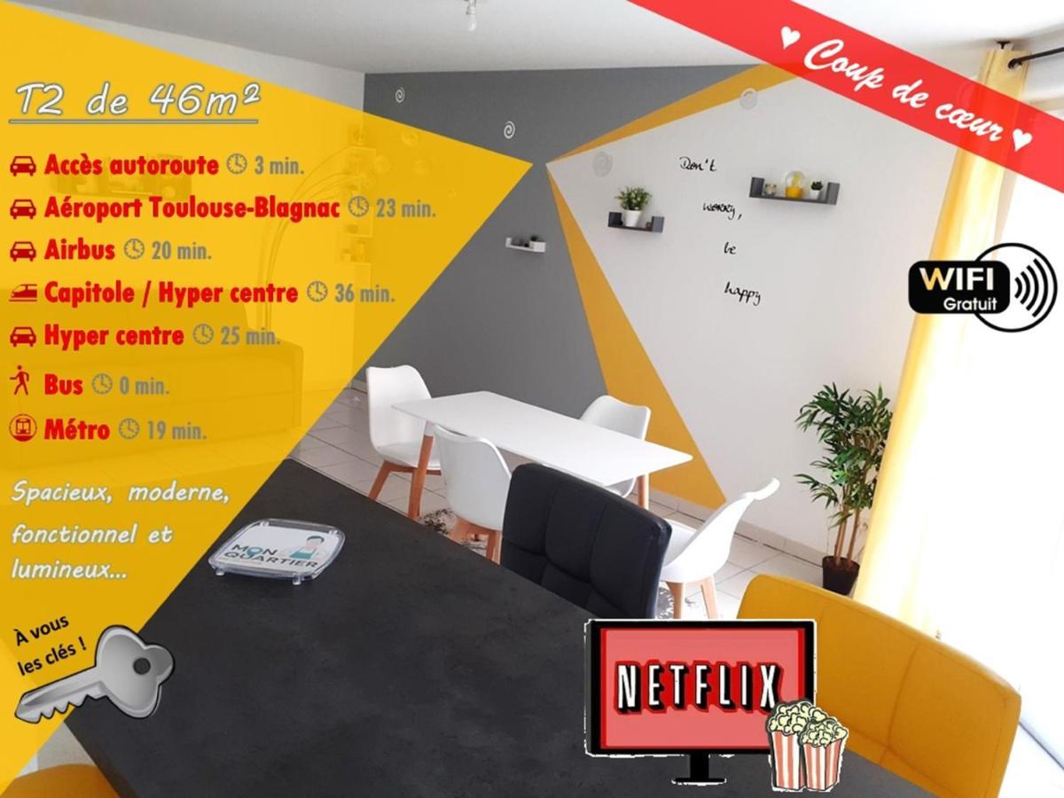 (-; Eldorado Saint-Jacques Au Nord De Toulouse ;-) Apartman Kültér fotó